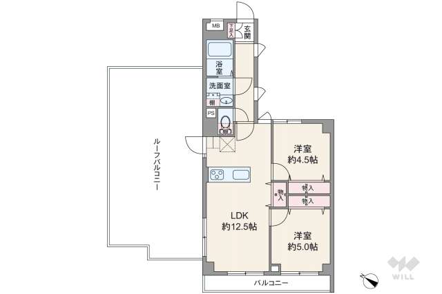 ライオンズマンション田園調布第2:間取り図面