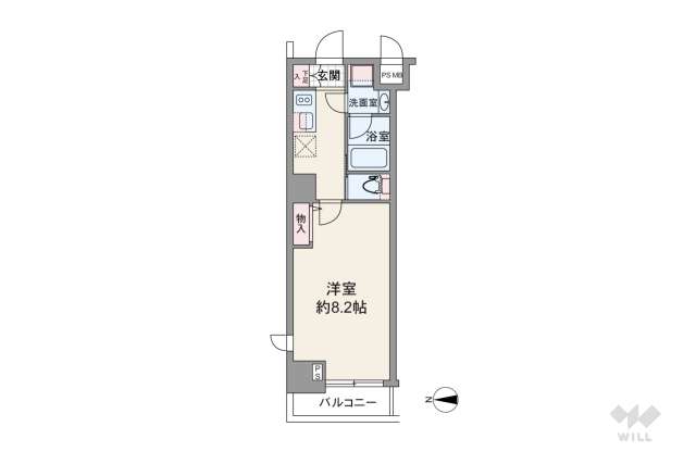ルクシェール蒲田:間取り図面