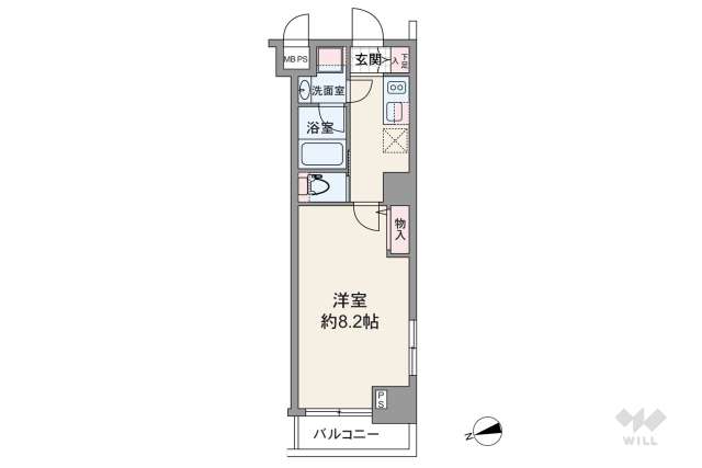 ルクシェール蒲田:間取り図面