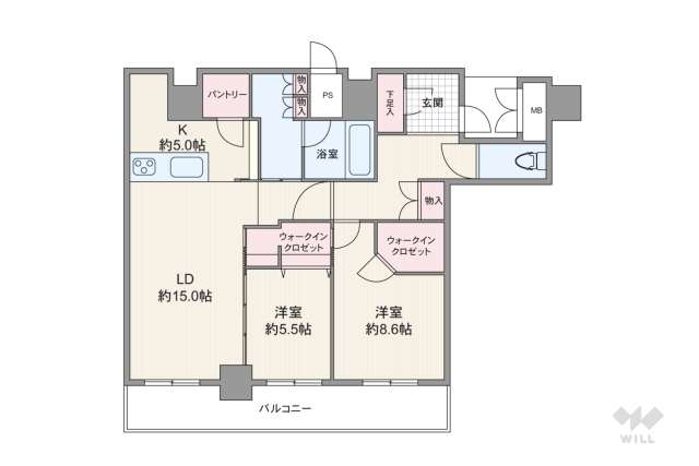 ザ・宝塚タワー:間取り図面