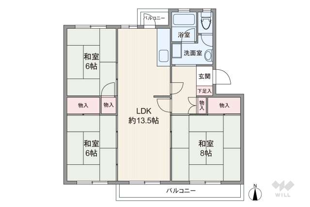 931436Rの間取り図