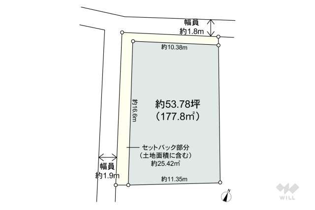 名古屋市緑区大高町字紺屋町 土地（敷地面積:177.8㎡）｜ウィル不動産
