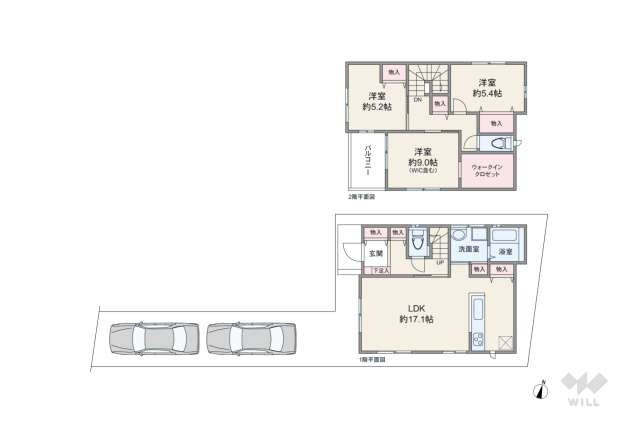 宝塚市安倉中4丁目 一戸建て:間取り図面