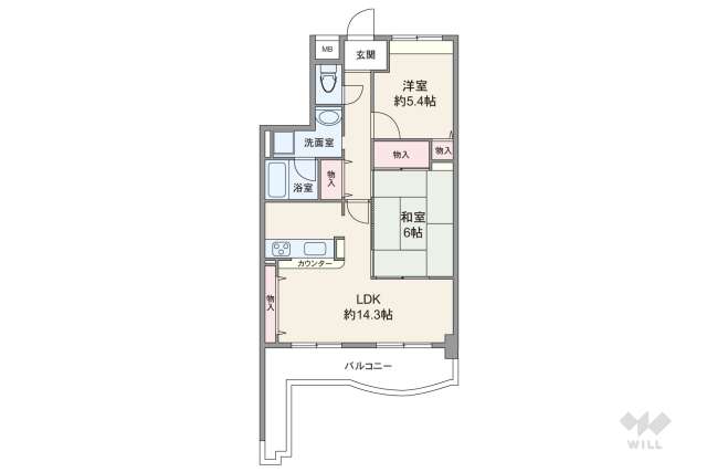セレブコート武庫川:間取り図面