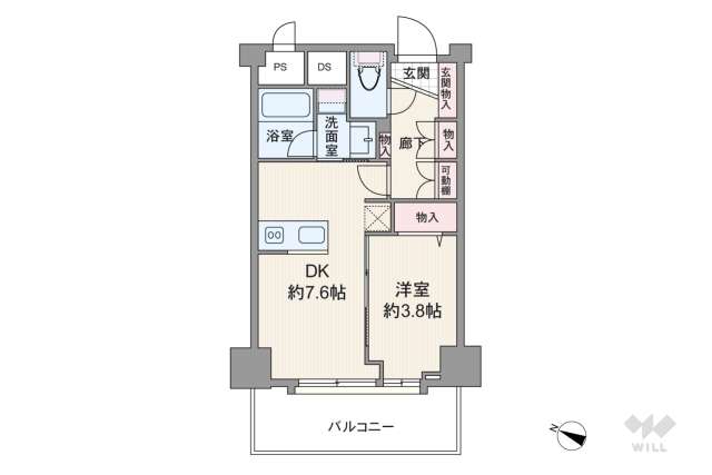朝日中目黒マンション:間取り図面