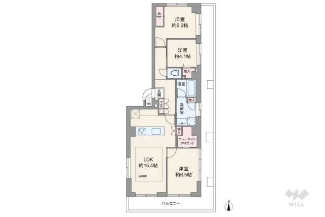 蔵前アムフラット:間取り図面