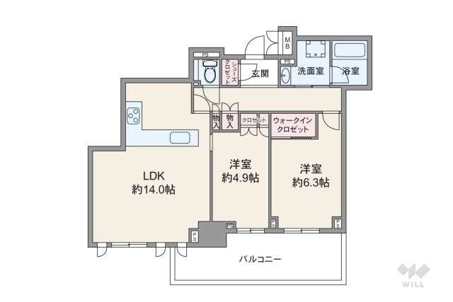 グランドメゾン上町台レジデンスタワー:間取り図面