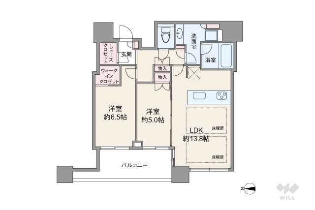 梅田ガーデンレジデンス:間取り図面