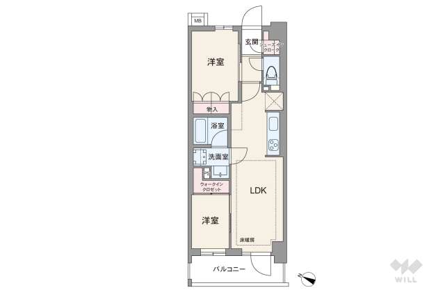 オープンレジデンシア千川フロント:間取り図面