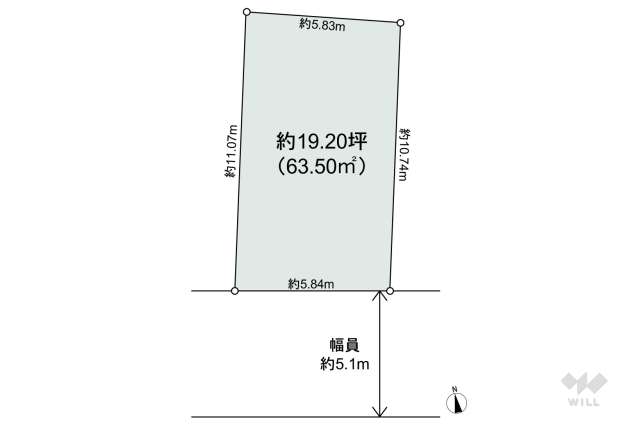 尼崎市元浜町4丁目 土地:間取り図面