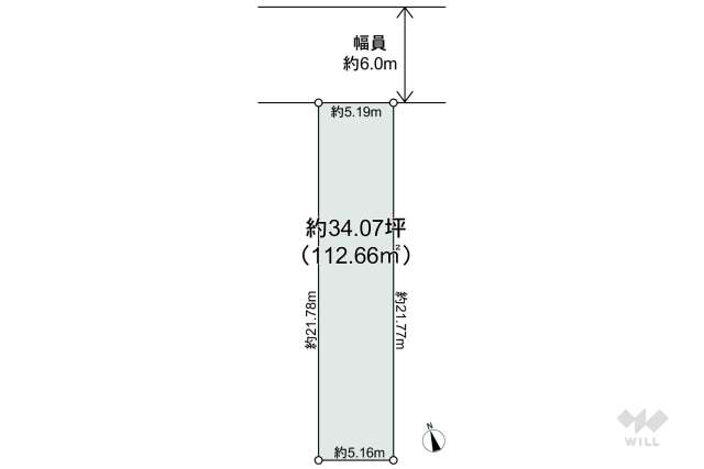 尼崎市立花町1丁目 土地:間取り図面