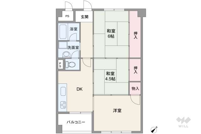 941758Rの間取り図