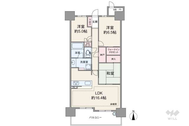 ミリカ・テラス2街区:間取り図面