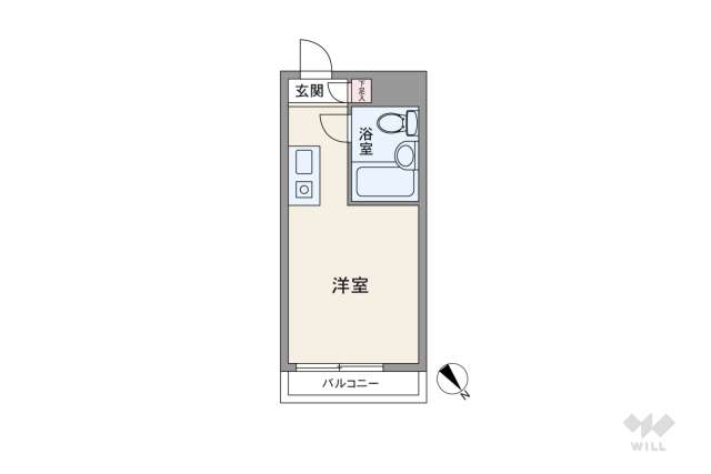 レジダンスイン目黒:間取り図面