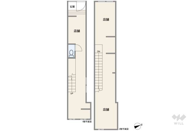 大田区山王3丁目 店舗:間取り図面