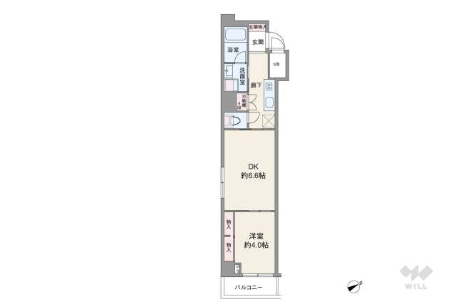 グランヴァン東中野３:間取り図面
