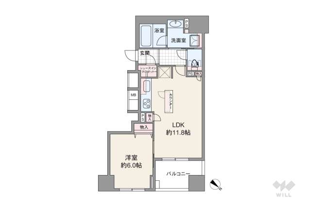 ベリスタ人形町:間取り図面