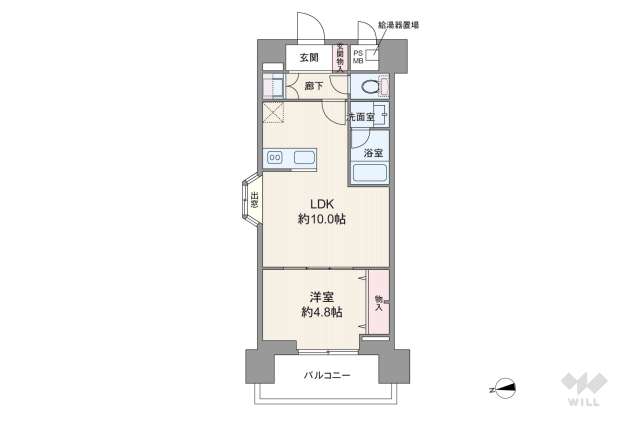 ライオンズマンション山吹町:間取り図面