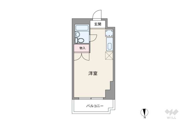 メゾン第5新大阪:間取り図面
