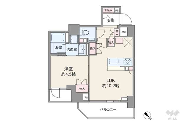パークハウス目黒アーバンス:間取り図面