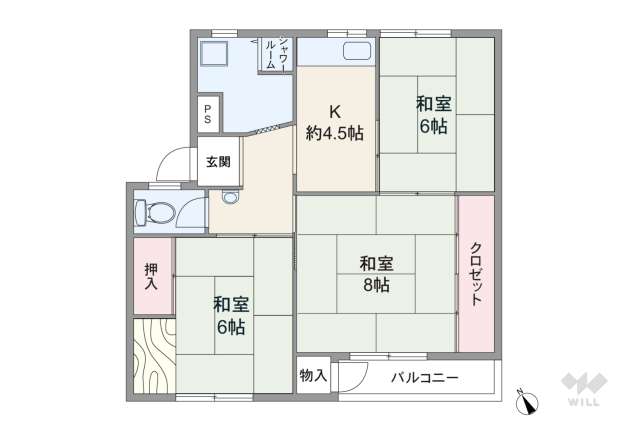 944048Rの間取り図