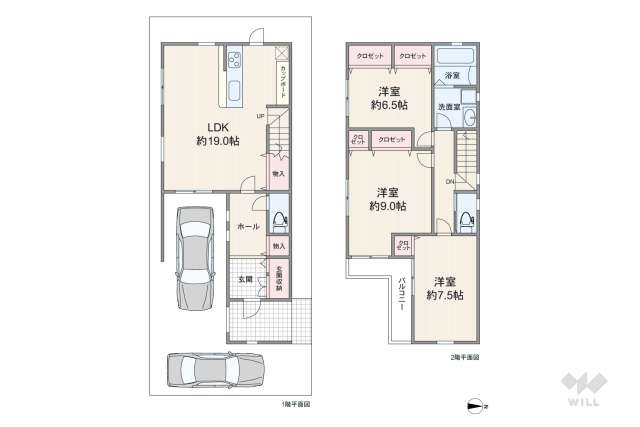 茨木市玉瀬町 一戸建て:間取り図面