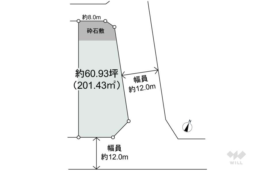 お見積もり専用ページ(#346) 尼崎市杭瀬本町1丁目 土地（敷地面積:123.28㎡）｜ウィル不動産