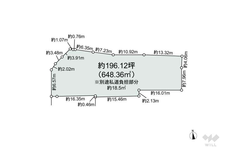 吹田市千里山月が丘 土地（敷地面積:648.36㎡）｜ウィル不動産販売