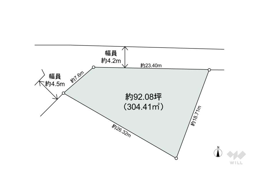名古屋市名東区藤巻町1丁目 土地（敷地面積:304.41㎡）｜ウィル不動産