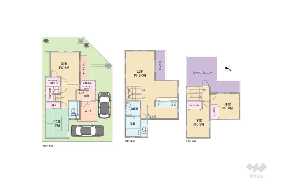 宝塚市弥生町 中古一戸建て（建物120.5㎡・土地101.28㎡）｜ウィル