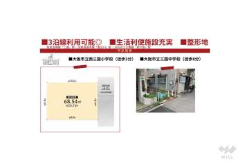 大阪市淀川区西三国1丁目 土地