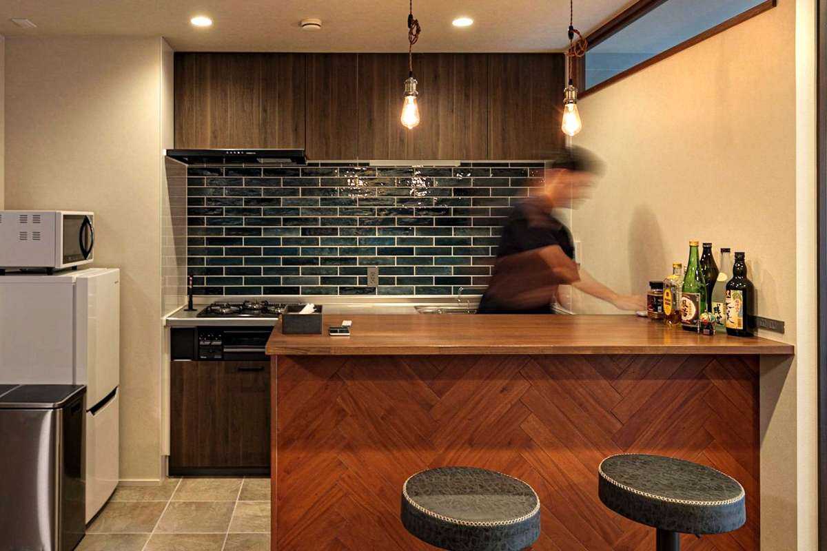 中古リフォームの事例:ホテルライクとヴィンテージ、2つのテイストを楽しむリノベーション