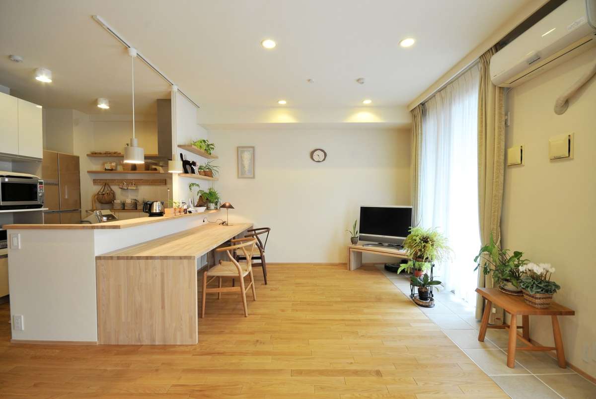 中古リフォームの事例:駅近で中古物件を買ってリフォーム