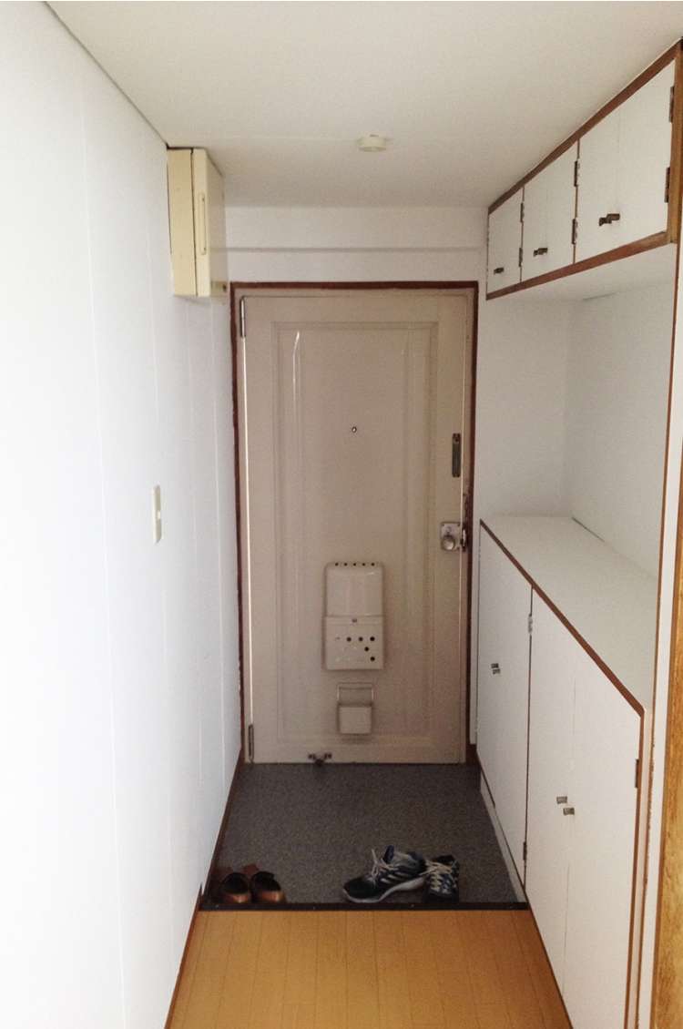 施工中の写真