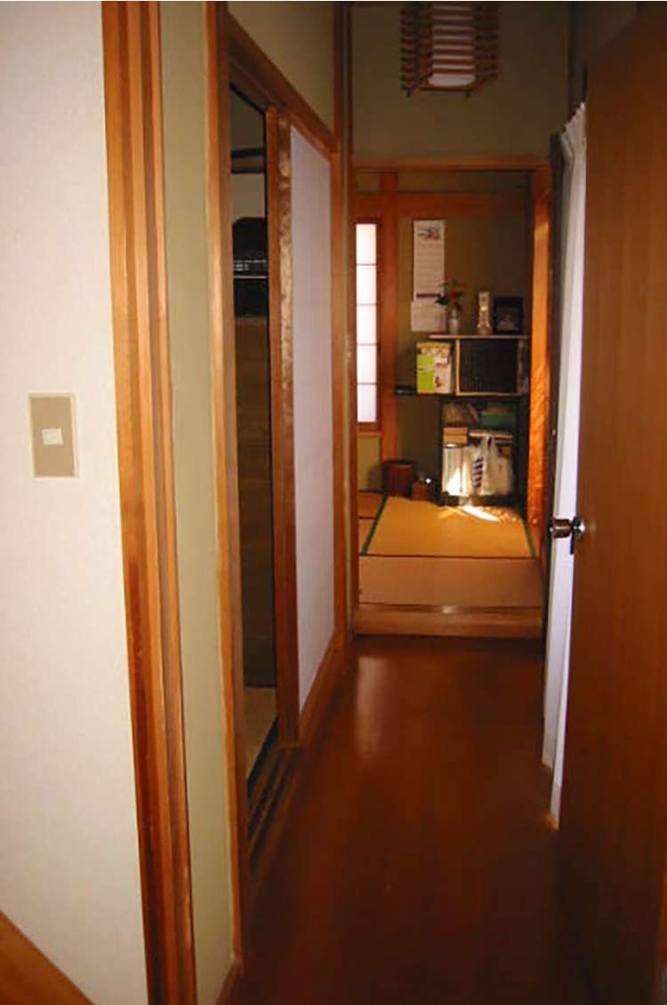 施工中の写真