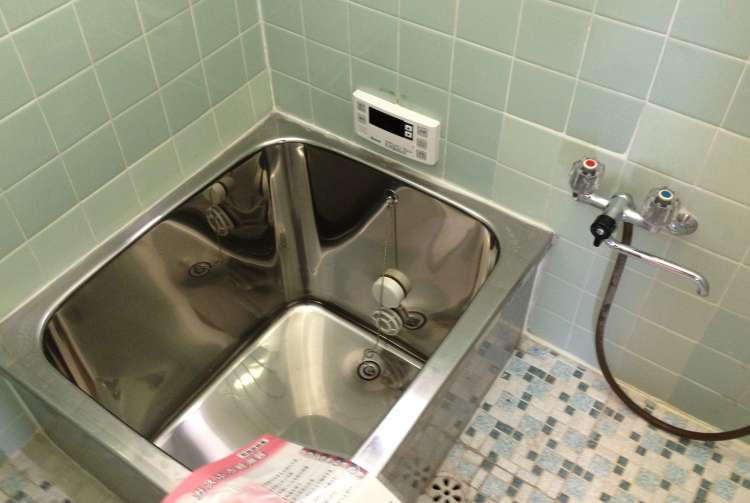 施工中の写真