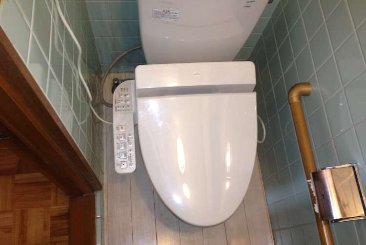施工中の写真