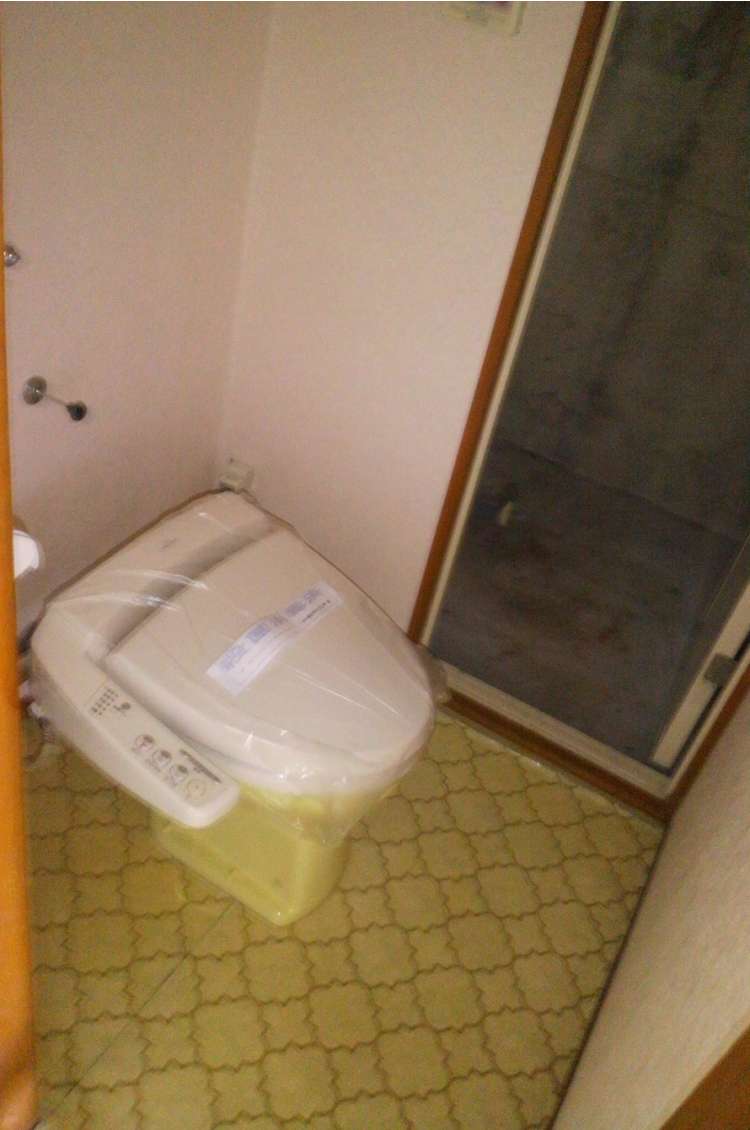 施工中の写真