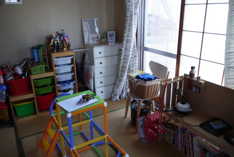 施工中の写真