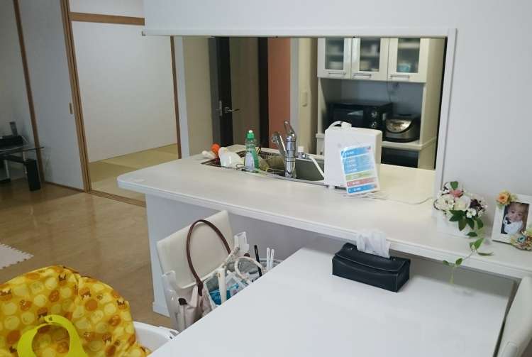 施工中の写真