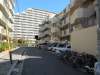 敷地北側の前面道路