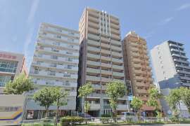 ディアステージ夕陽丘ソシエール外観