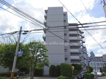 野中北パークハウスの外観（東側から）