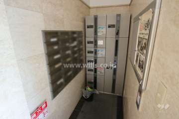 共有ポストと宅配ボックス