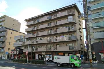 エスポアール三国の外観（北東側から）