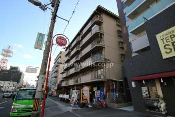 エスポアール三国の外観（北東側から）