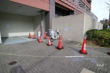 来客用駐輪場