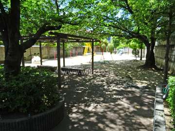 敷地に隣接する公園