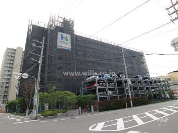メゾンドール神崎川の外観（北東側から）