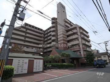 コスモハイツ神崎川の外観(北東側から)